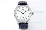 ZF Factory IWC Portuguese 40mm Automatic Watch White Dial Arabic Blue Markers